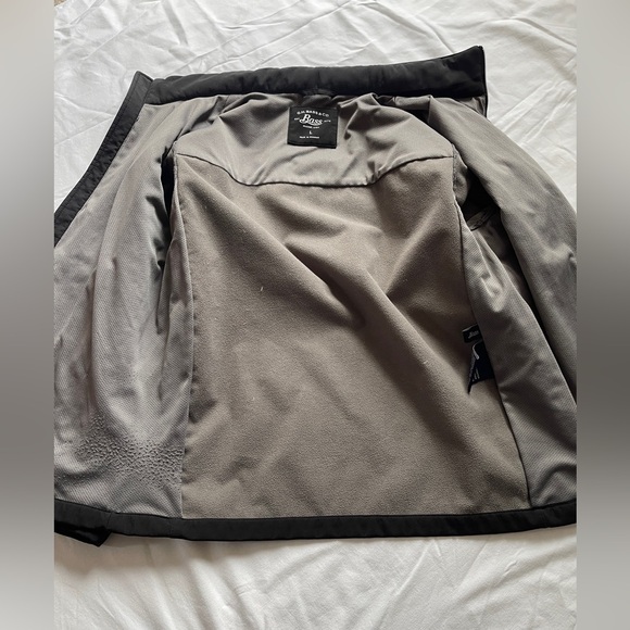GH Bass & Co Men’s Black Hooded Soft Shell Jacket | Size Large - Picture 13 of 14